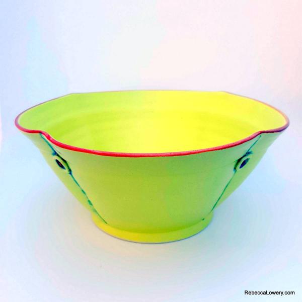 Large Yellow Serving Bowl picture