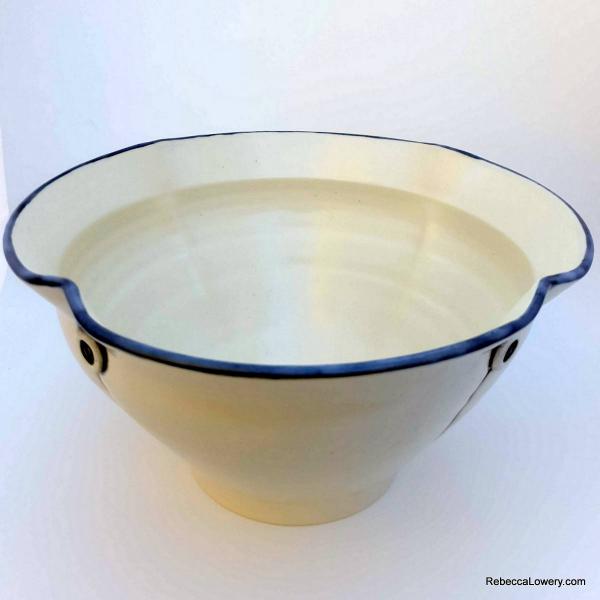Large Vanilla Stacking Bowl picture