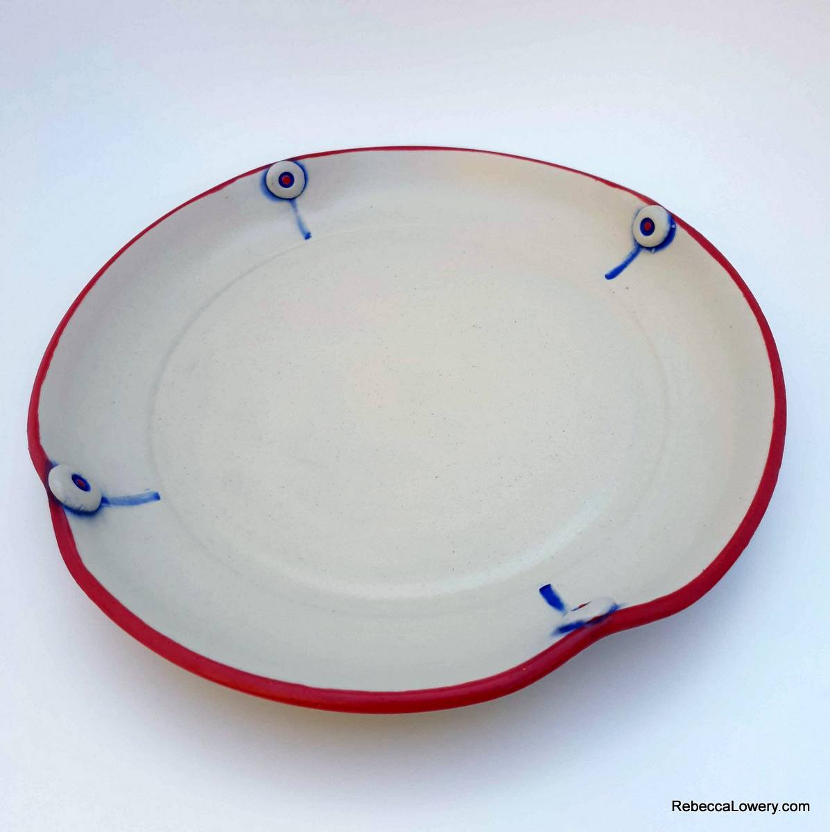 8 Inch Plates (buttons on inside) picture