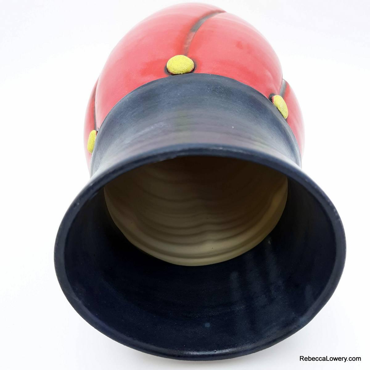 Red Twist Vase picture