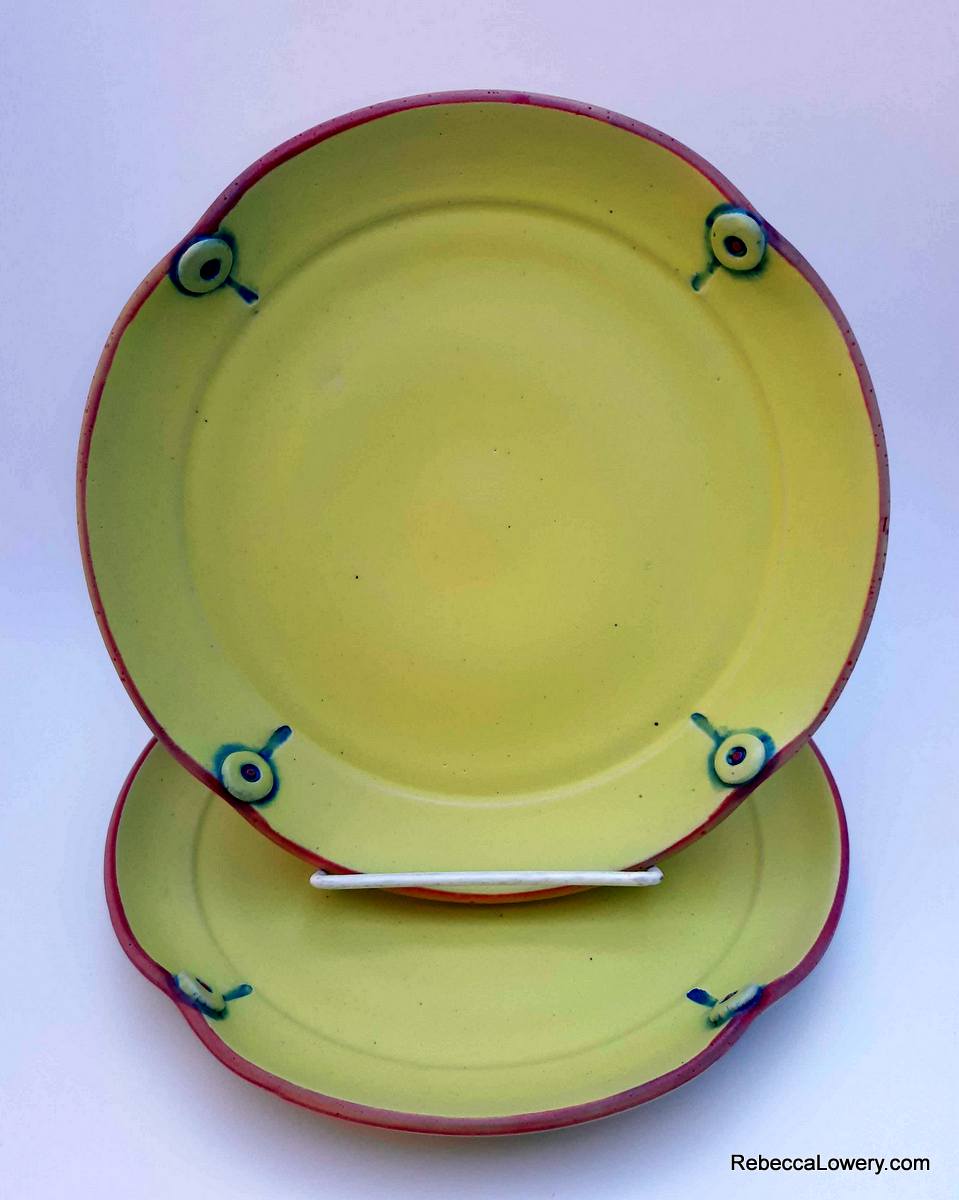 8 Inch Plates (buttons on inside) picture