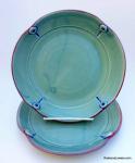 8 Inch Plates (buttons on inside)