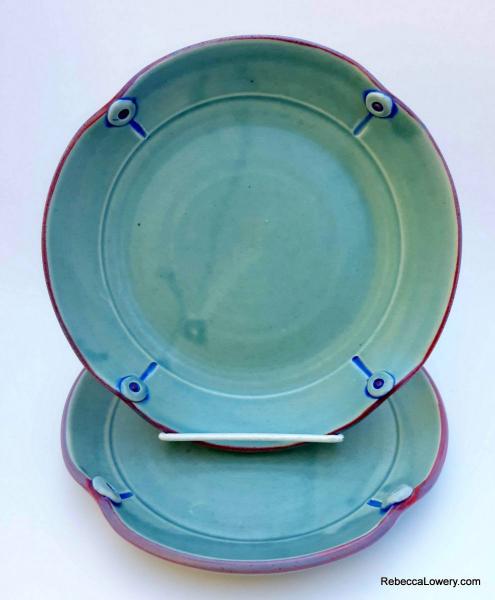 8 Inch Plates (buttons on inside) picture