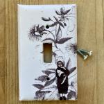 "Secret Garden" Switch Plate