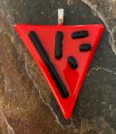 Red and black triangle