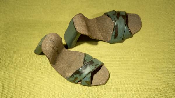 Celadon Sandals (Pair)
