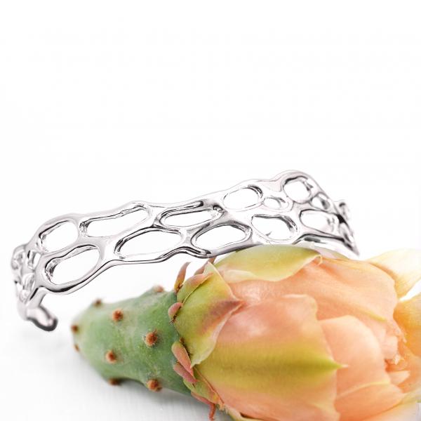 Opuntia Slender Cactus Cuff Bracelet picture