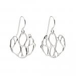 Opuntia Small Circle Cactus Earrings