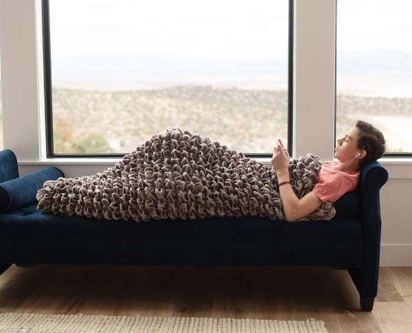 The "Albrea Teen/Adult Cocoon" Handmade Luxury Sleeping Bag Sack picture