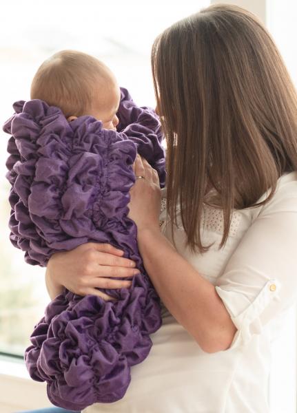 The "Albrea Baby Cocoon" Luxury Handmade Swaddle Sack picture