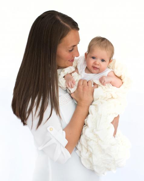 The "Albrea Baby Cocoon" Luxury Handmade Swaddle Sack picture