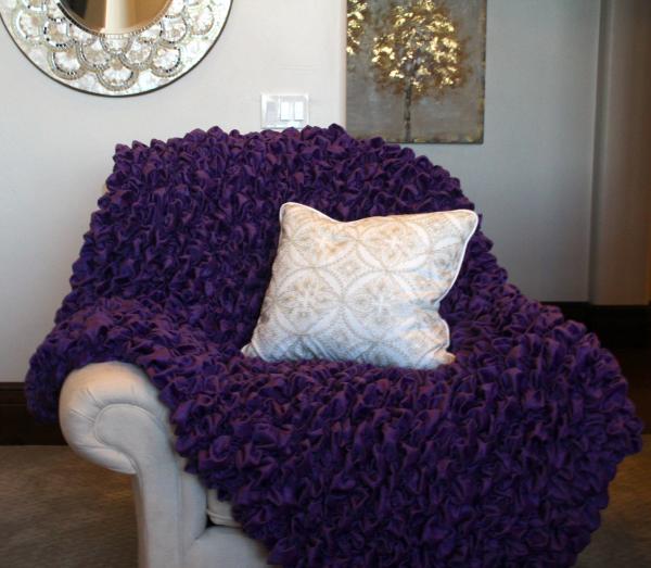 The "Albrea Solace", Luxury Handmade Throw picture