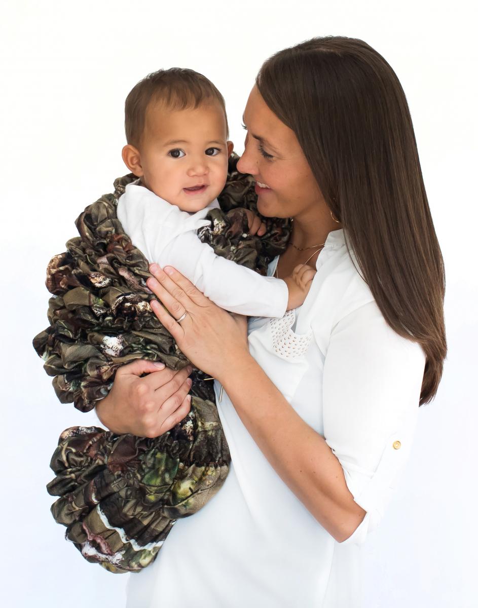 The "Albrea Baby Cocoon" Luxury Handmade Swaddle Sack picture