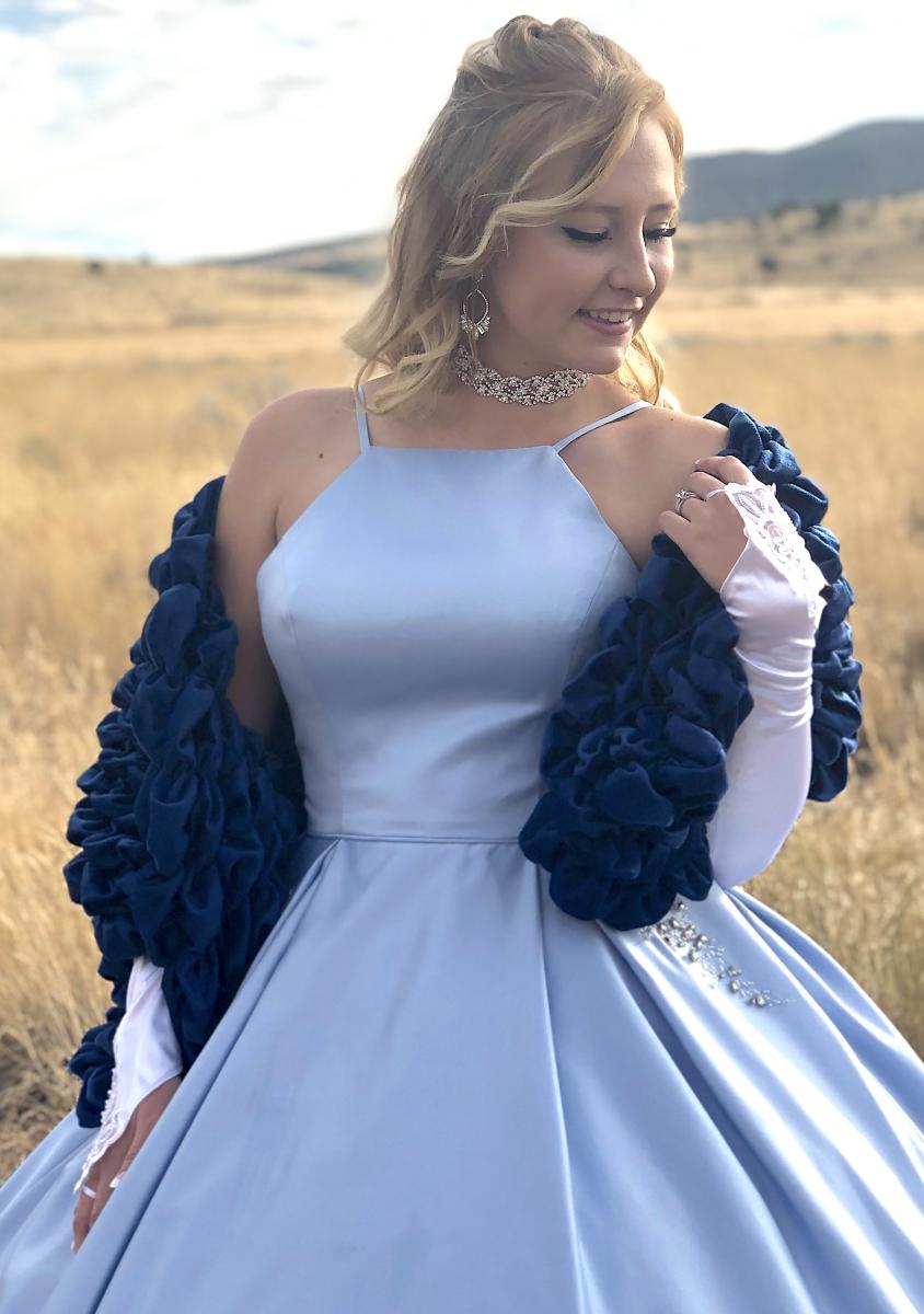 The "Albrea Short Wrap" Luxury Handmade Shawl picture