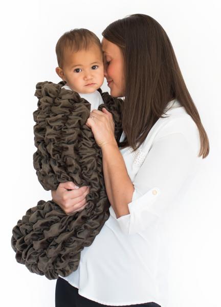 The "Albrea Baby Cocoon" Luxury Handmade Swaddle Sack picture