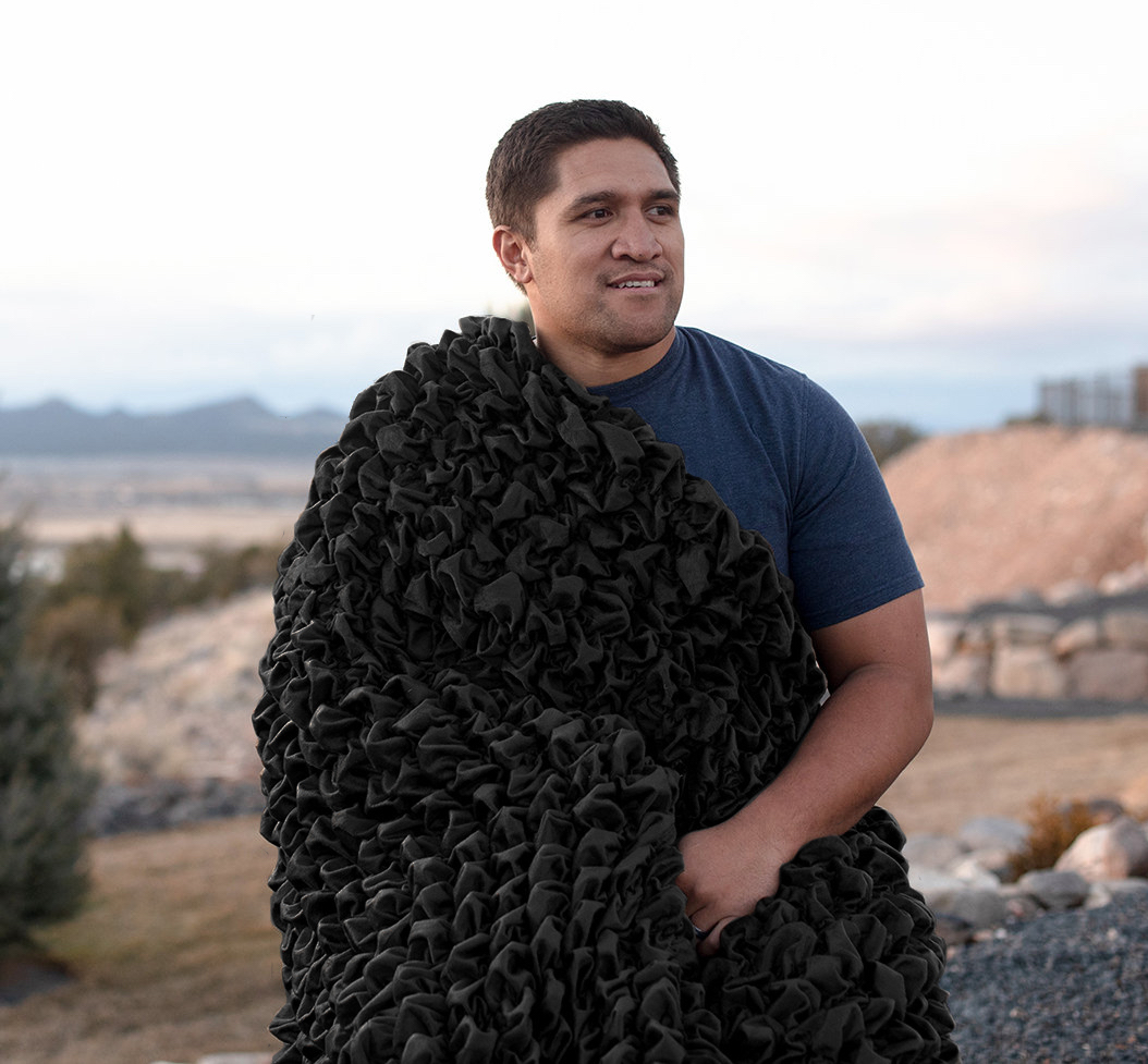 The "Albrea Solace", Luxury Handmade Throw picture