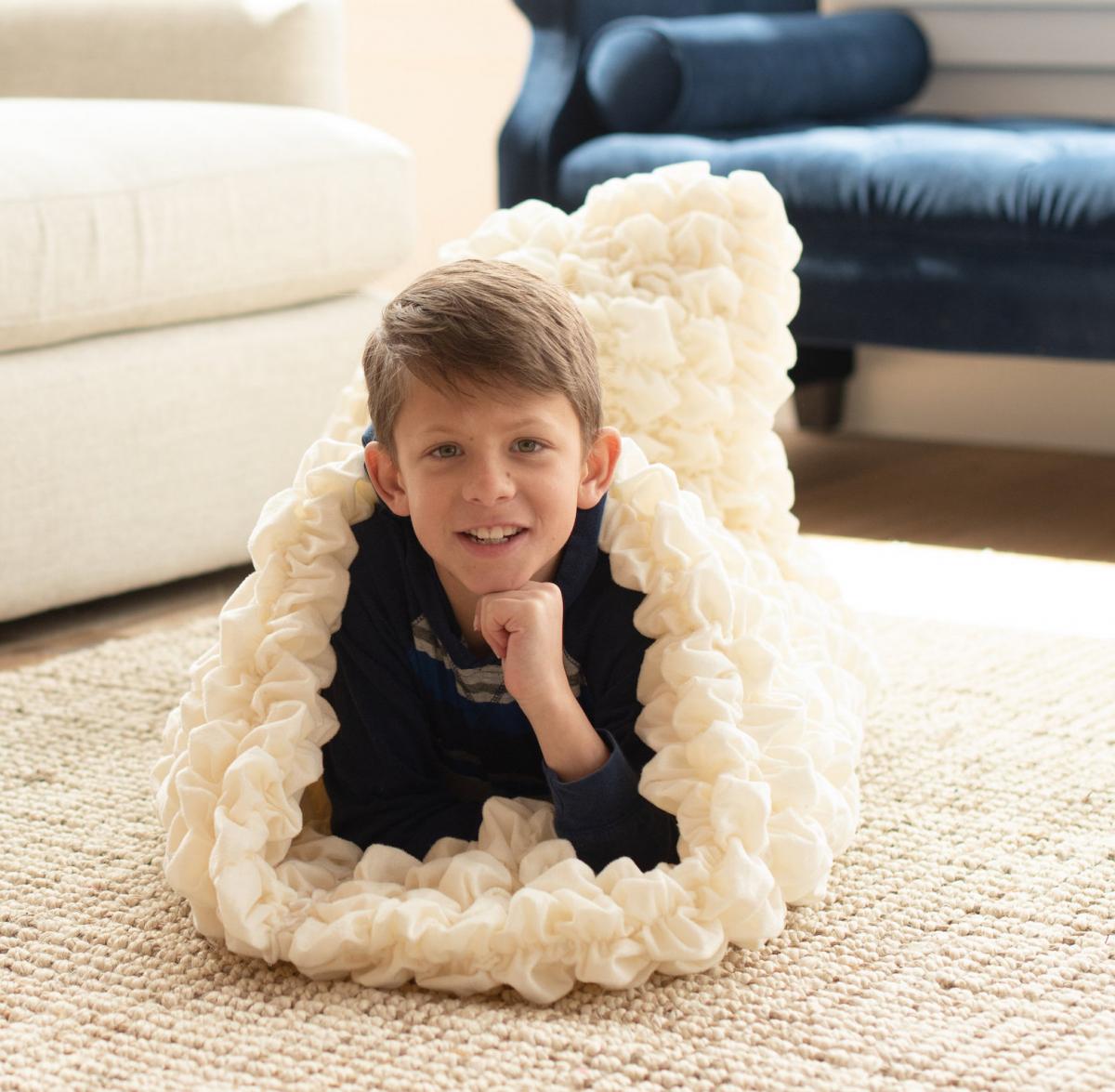 The "Albrea Kid Cocoon" Luxury Handmade Sleep Sack for Children picture
