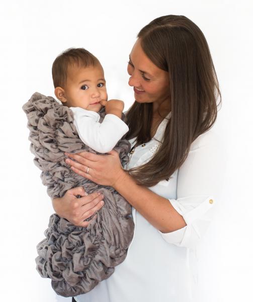 The "Albrea Baby Cocoon" Luxury Handmade Swaddle Sack picture