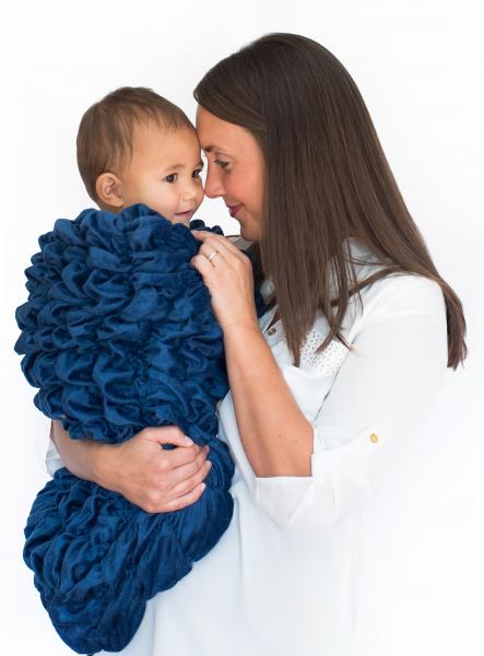 The "Albrea Baby Cocoon" Luxury Handmade Swaddle Sack picture