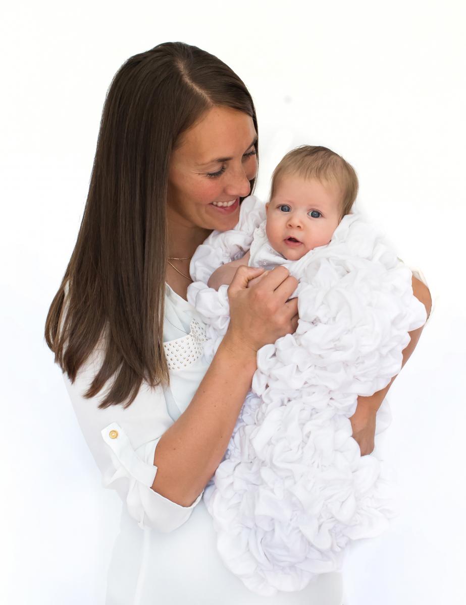 The "Albrea Baby Cocoon" Luxury Handmade Swaddle Sack picture