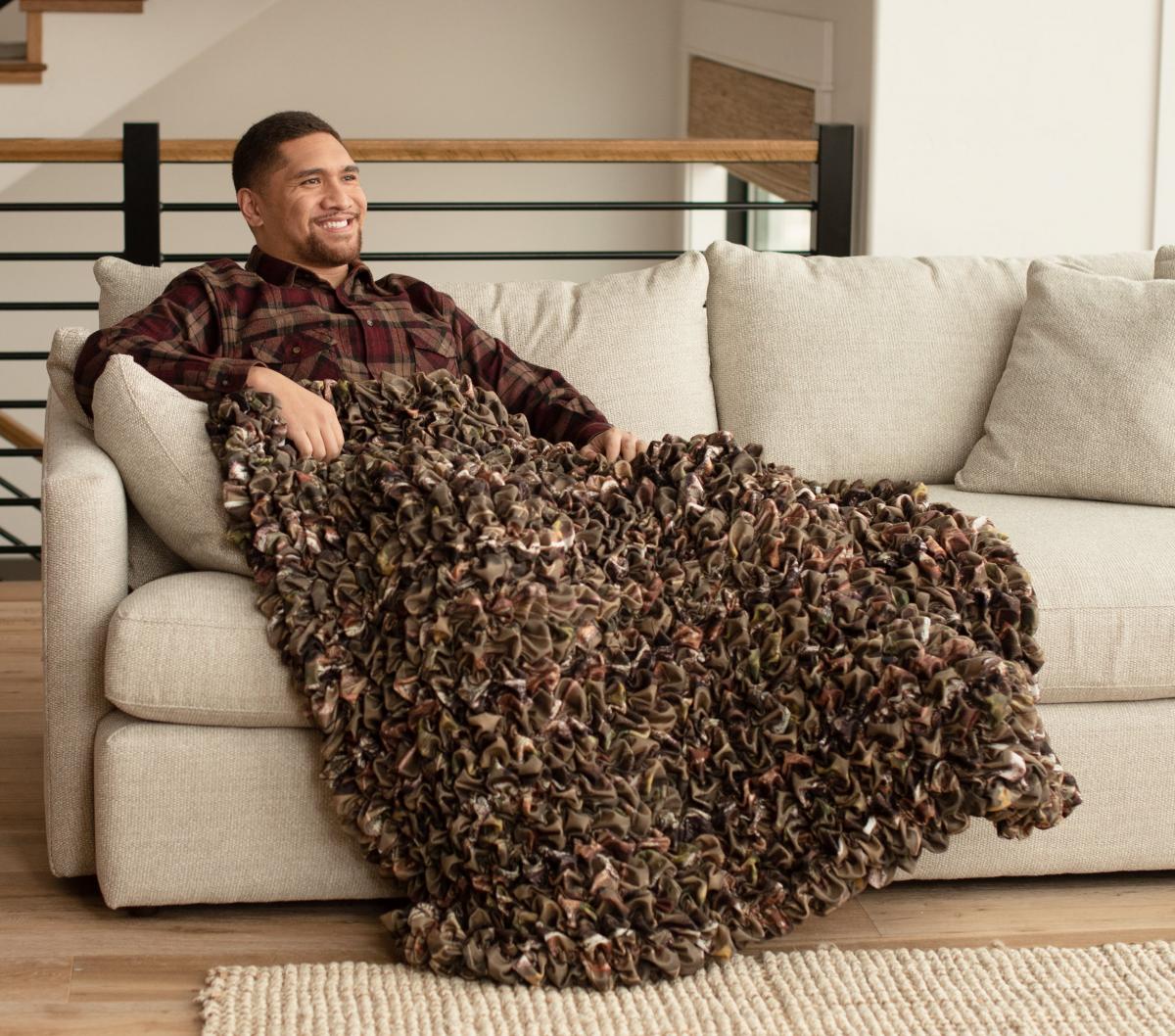 The "Albrea Solace", Luxury Handmade Throw picture