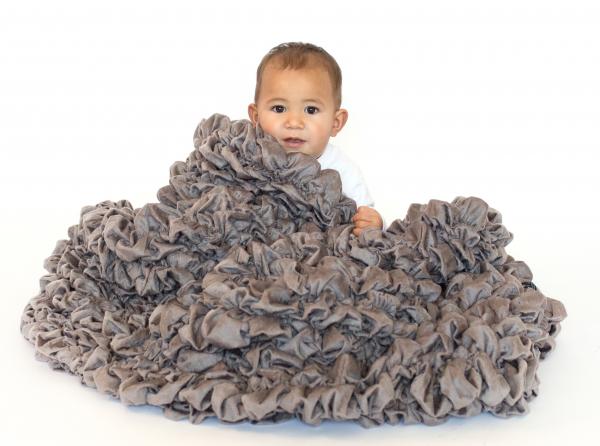 The "Albrea Nurture" Luxury Handmade Crib Throw picture