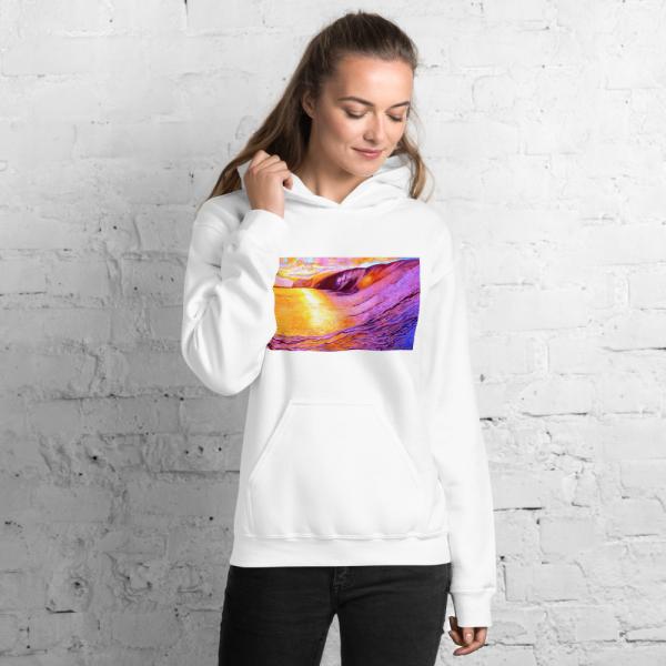 Womens Hoodies-Down the Line picture