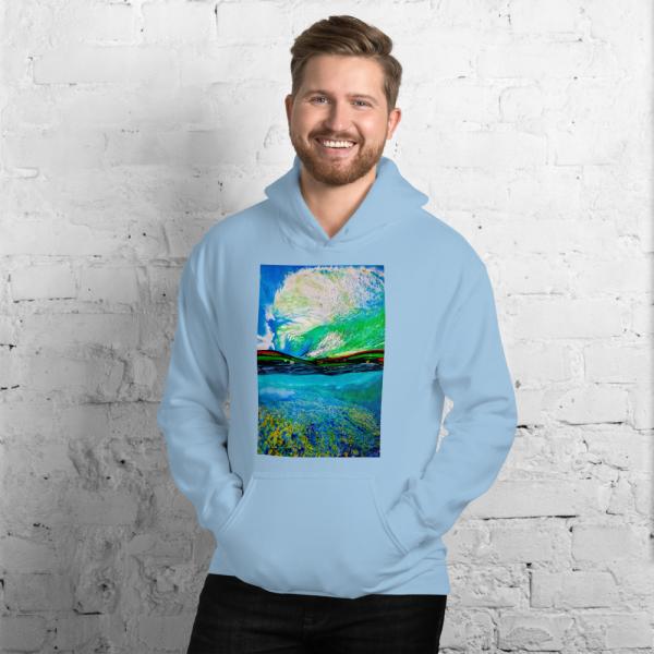 Mens Hoodies-Ocean + Sky picture