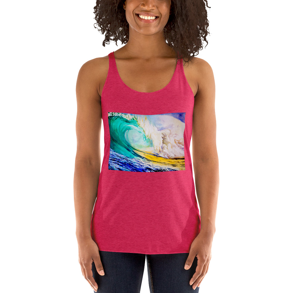 Womens Racerback Tank Tops-Cyclops picture
