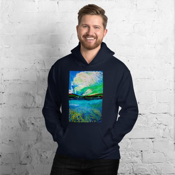 Mens Hoodies-Ocean + Sky picture