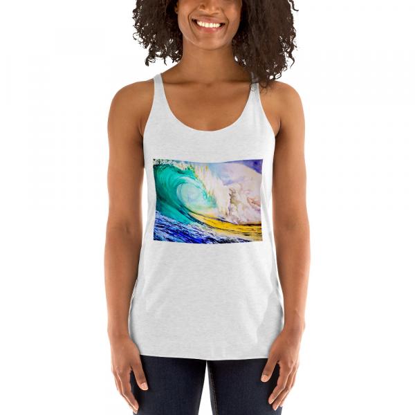 Womens Racerback Tank Tops-Cyclops picture