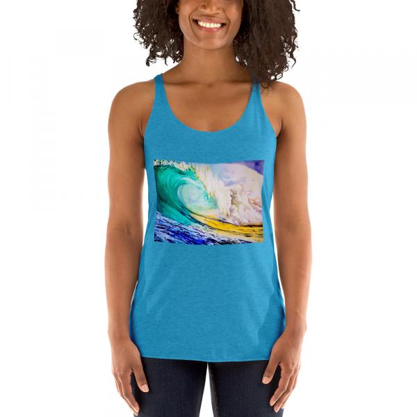 Womens Racerback Tank Tops-Cyclops picture