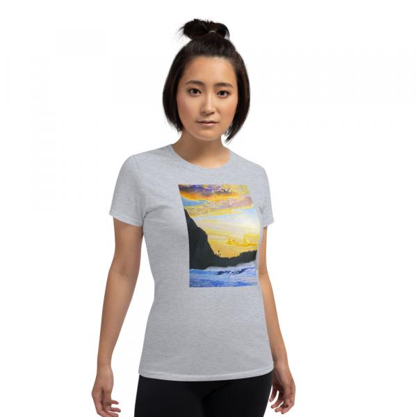Womens short sleeve t-shirt-Late Afternoon picture