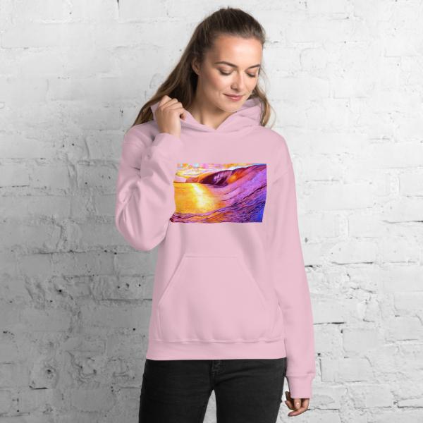 Womens Hoodies-Down the Line picture