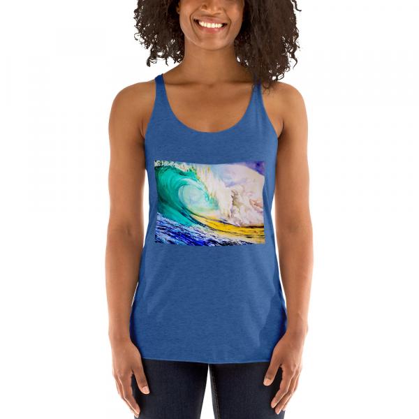 Womens Racerback Tank Tops-Cyclops picture