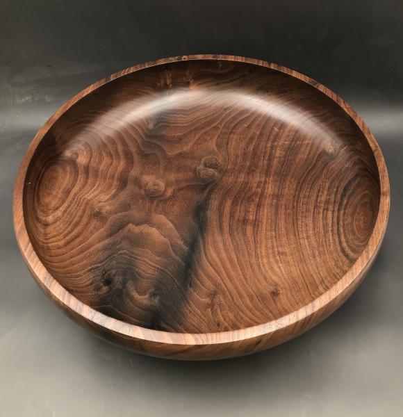 Large Claro walnut bowl