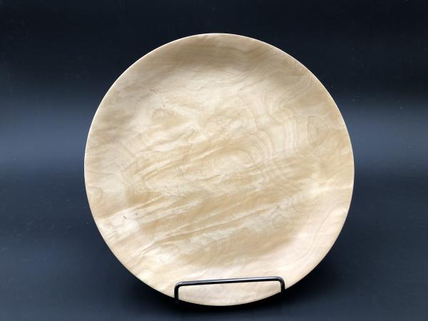 Thin Silver Maple Plate