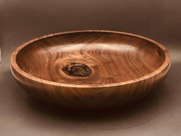 Large Claro walnut bowl picture