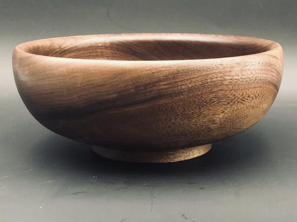 Claro walnut bowl