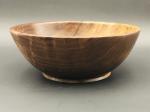 Claro walnut bowl