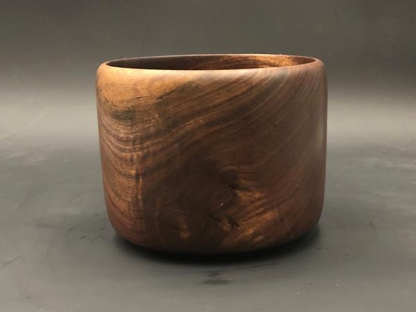 Claro walnut bowl