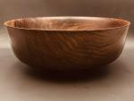 Large Claro walnut bowl