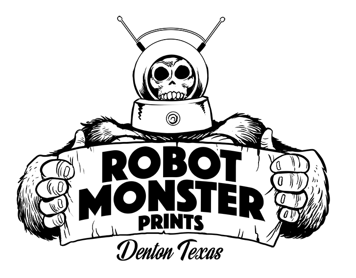 Robot Monster Prints