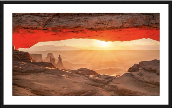 Mesa Arch Sun flare 2