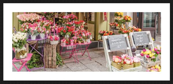 Paris Street Flowers