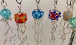 Jelly fish pendant art LW