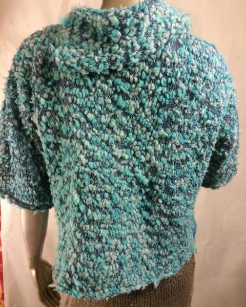 Textured Teal Sweater picture