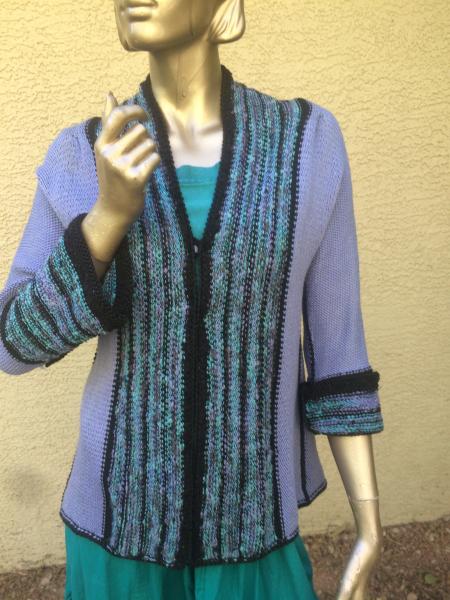 Periwinkle Short Swing Cardigan picture