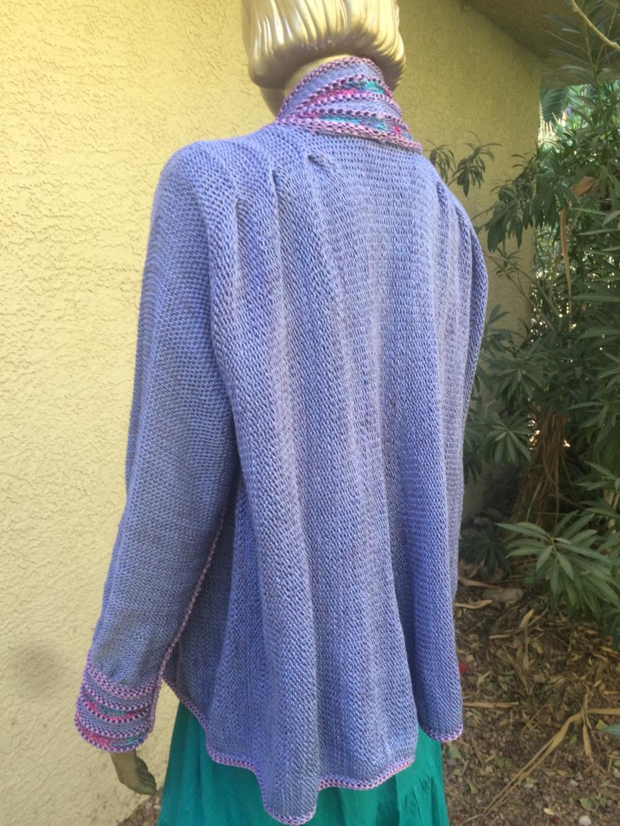 Periwinkle Swing Coat picture