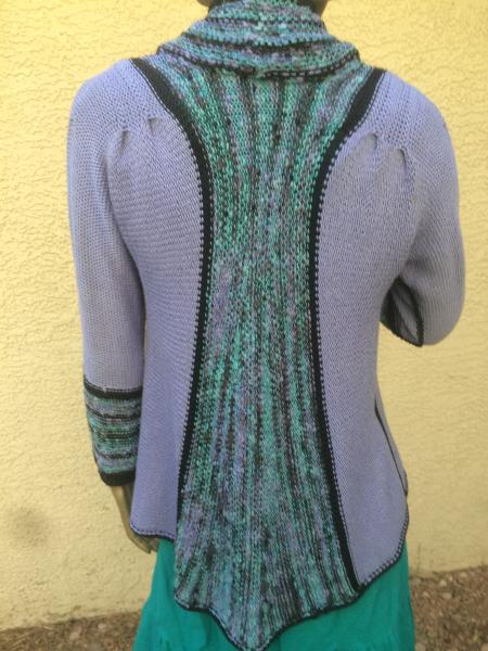 Periwinkle Short Swing Cardigan picture